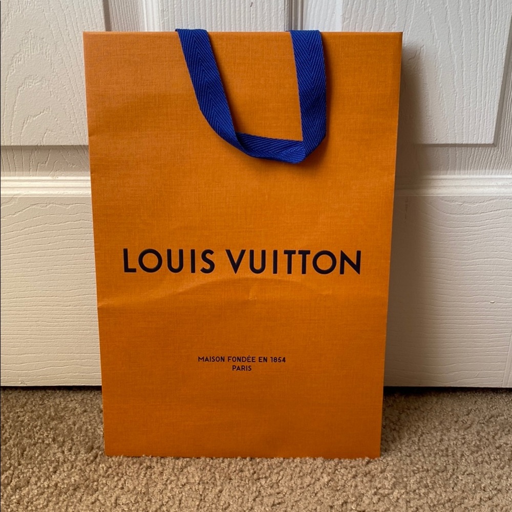 Louis Vuitton Vibrant Orange Gift Bag